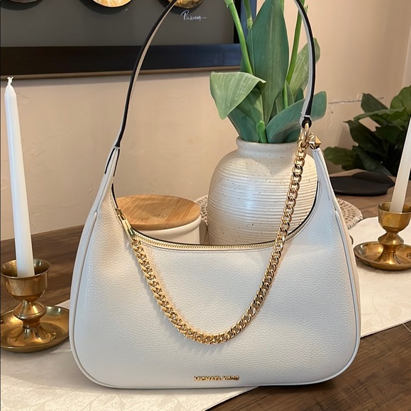 Michael Kors White Shoulder Bag - Picture 1 of 16